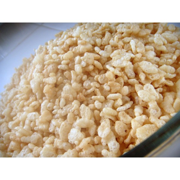 Puffed rice, rice Krispies