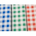 Tablecloths colored